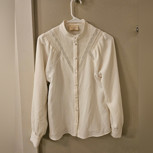 Sezane blouse fride white shirt euro 34 - Picture 8 of 8